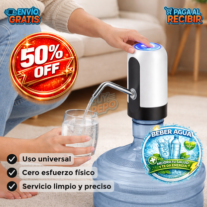 PurePump™ 🚰 – Bomba Eléctrica Galones ⚡