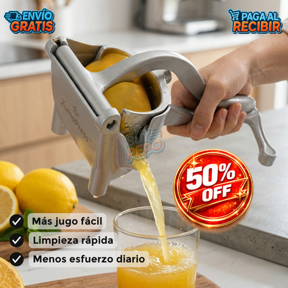 ZumoPress™ 🍋 - Prensa manual exprimidora 🍹