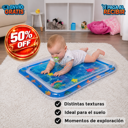 SensoryPlay™ 🧸 - Alfombra sensorial para bebés ✨
