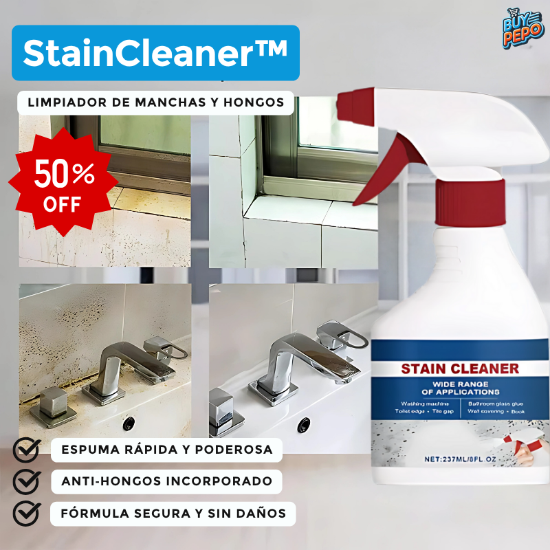 StainCleaner™ - ✨ Limpiador De Manchas y Hongos 237ml 🧴🦠