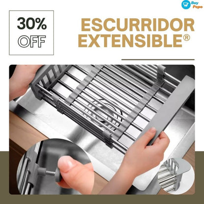 ESCURRIDOR EXTENSIBLE® - Para Frutas/Verduras y Vajilla