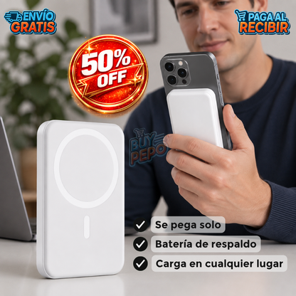 MagPower™ 🔋 - Batería externa magnética 🧲