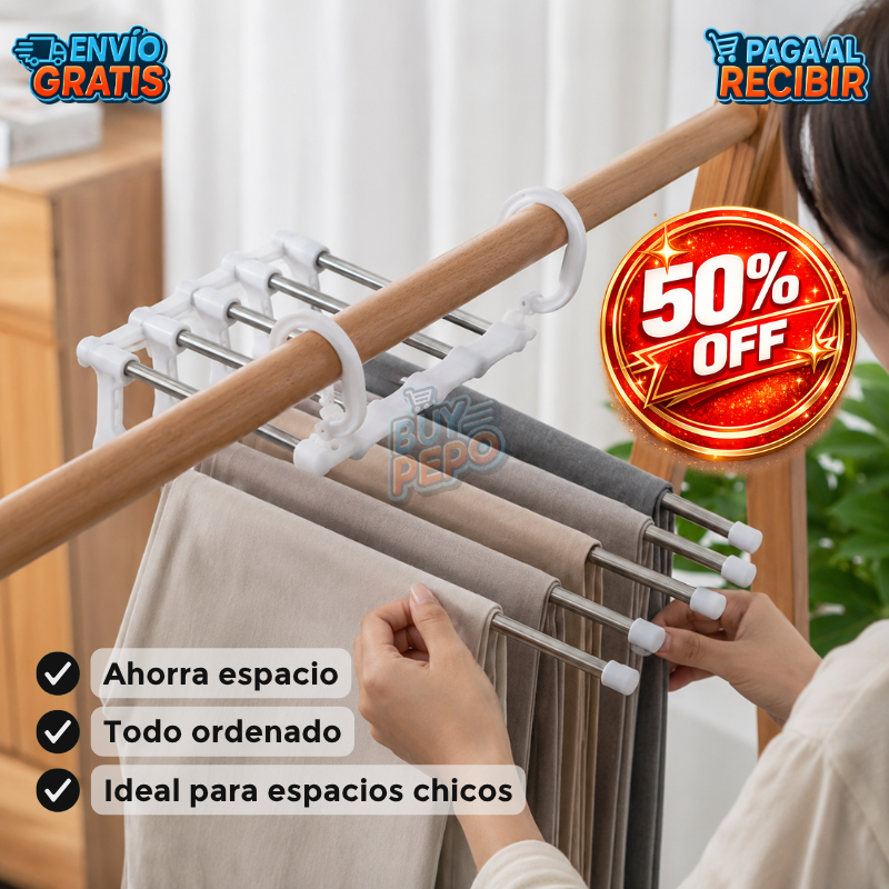 PantsHang™ 👖 - Perchero mágico para pantalones ✨