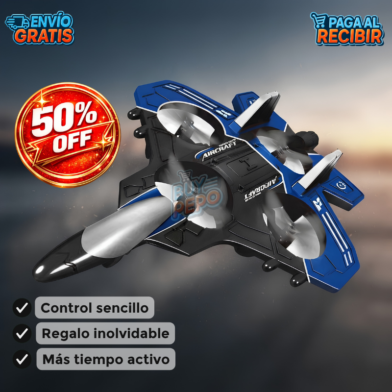 SkyFalcon™ ✈️ - Avión dron acrobático 🚀
