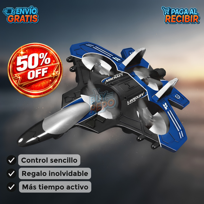 SkyFalcon™ ✈️ - Avión dron acrobático 🚀