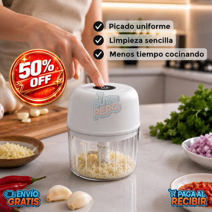 Picafy™ 🔪 - Mini picadora recargable 🥬