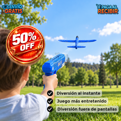 SkyBlast™ 🚀 - Pistola lanza aviones ✈️