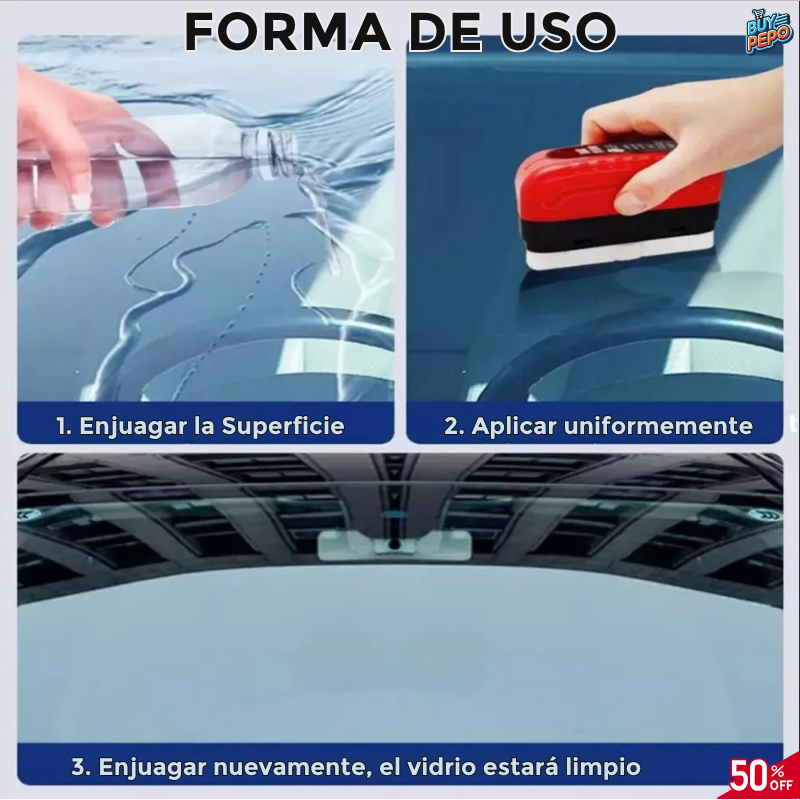 🌧️✨ VidriClear Brush® - Limpiador de Parabrisas Anti Lluvia 🚘🧼