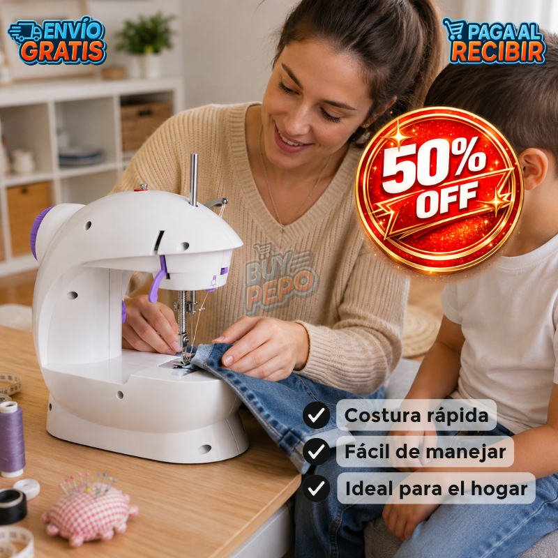 SewFast™ 🧵 - Mini máquina de coser portátil ✨