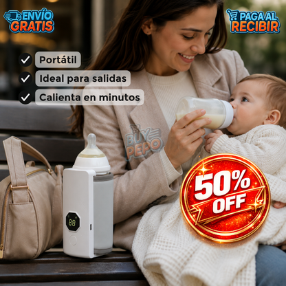 WarmBaby™ 🍼 - Calentador portátil de mamaderas ✨