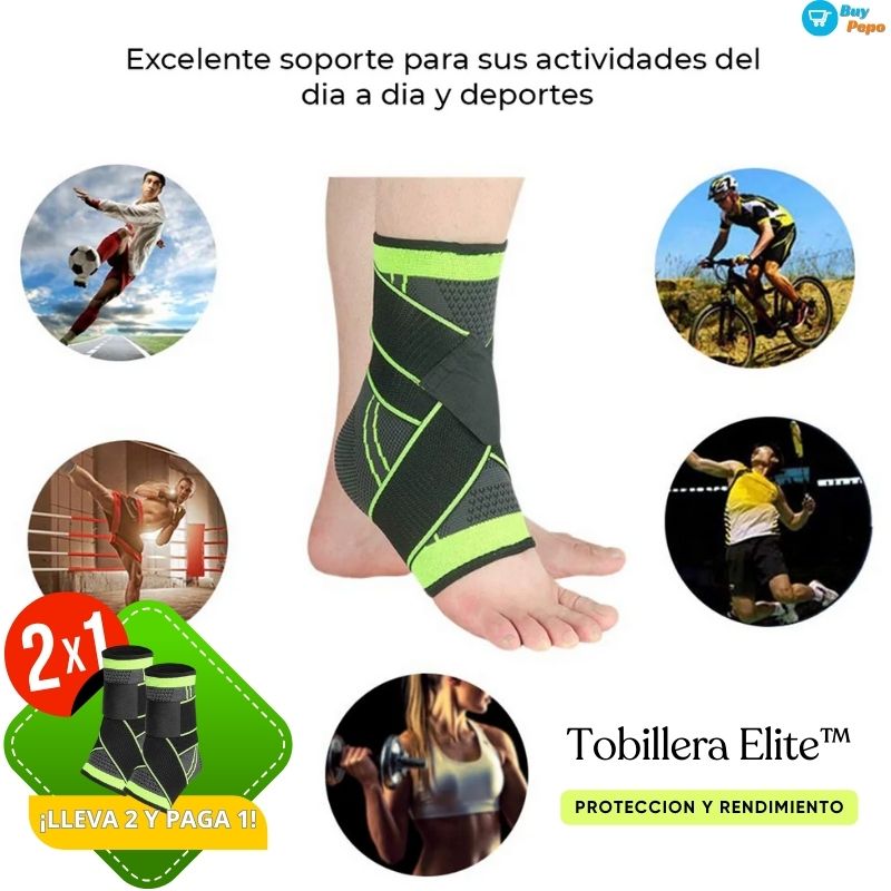 Tobillera Elite™ -🦵 Protección y Rendimiento 🏆 (Talla Unica Ajustable)