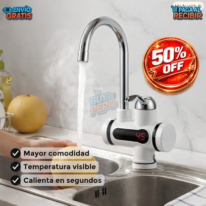 AquaHeat™ 🔥 - Grifo calentador instantáneo 🚿