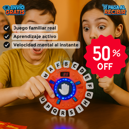 WordRush™ ⚡ - Juego electrónico de palabras ⏳