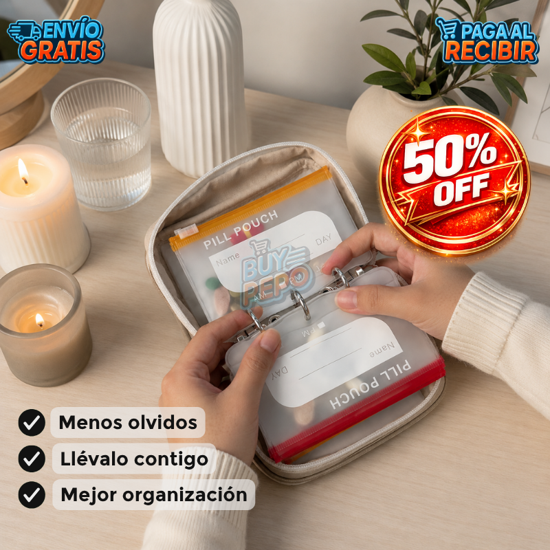 PillKeeper™ 🗓️ - Organizador de pastillas 💙