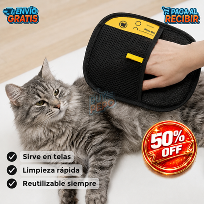 FurSwipe™ 🐾 - Guante quita pelos ✨