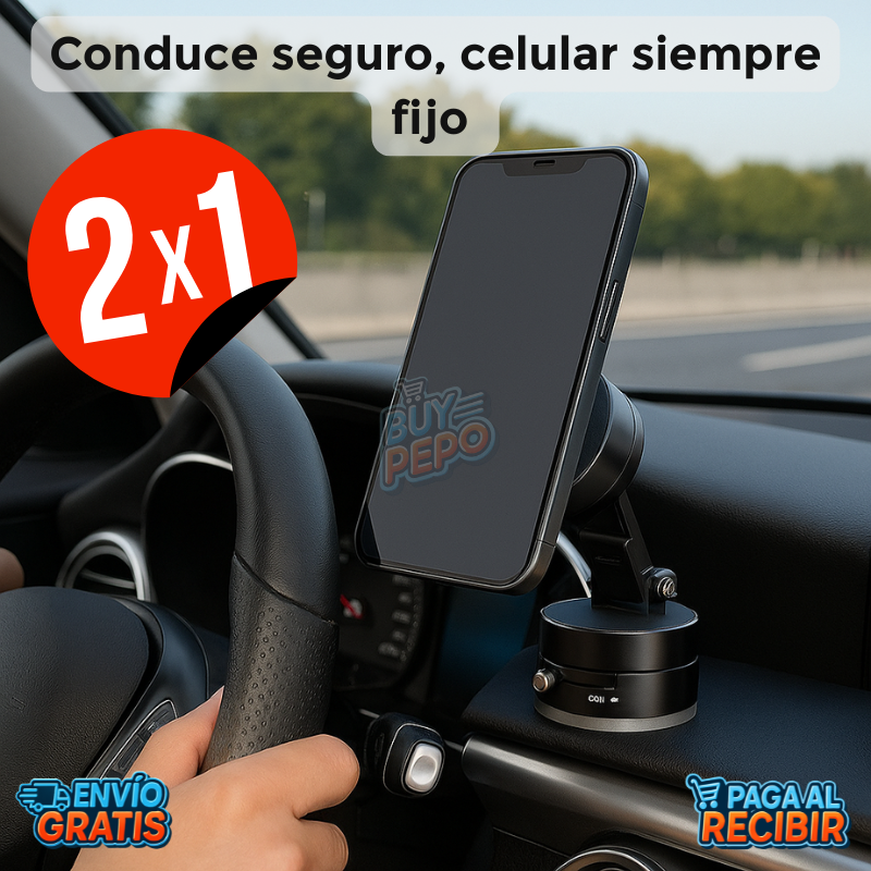 MagnoGrip™ 🧲 - Soporte celular magnético 🚗