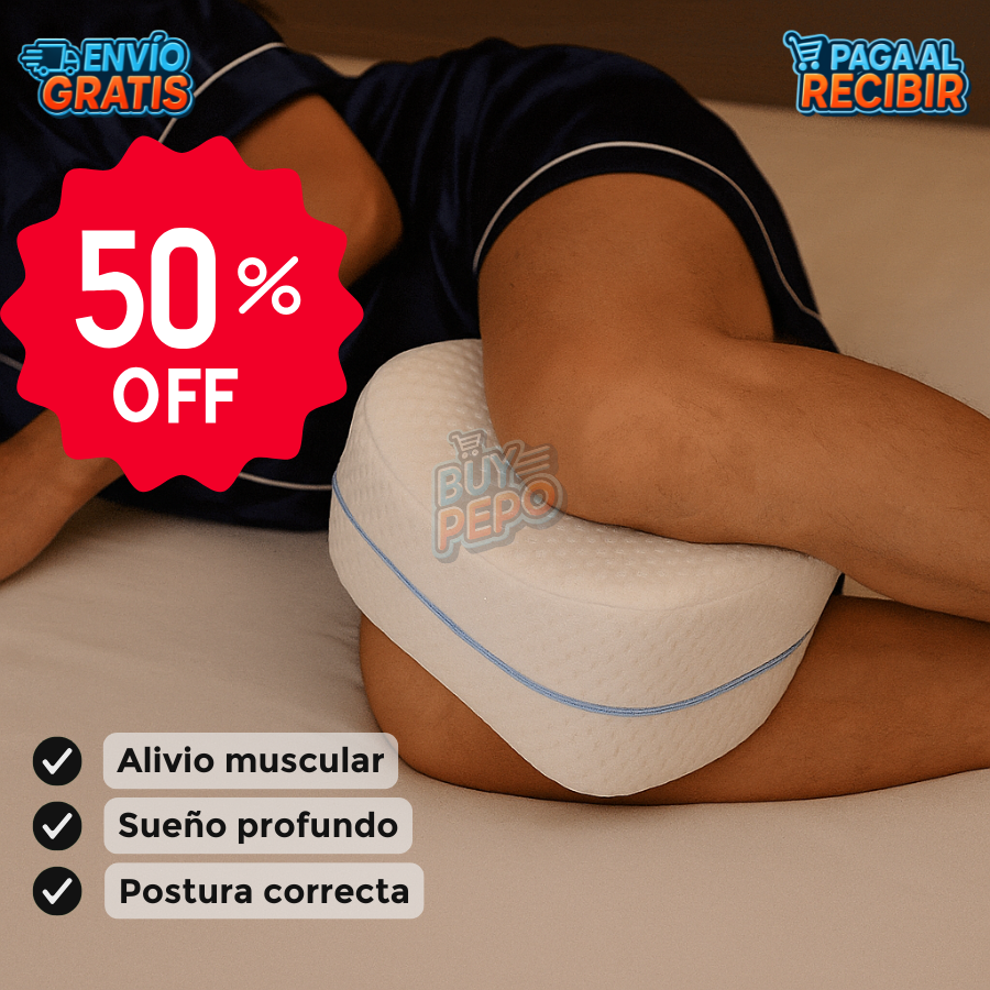 DreamLeg™ 🌙 - Almohada ortopédica piernas 😴