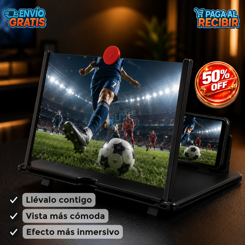 CineZoom™ 🎬 - Amplificador pantalla 3D 📱