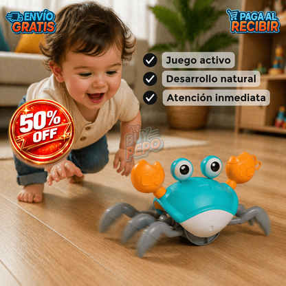 WalkCrab™ 🦀 - Cangrejo caminador infantil 🚶‍♂️