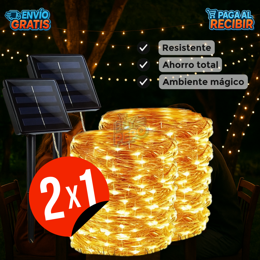 LumiFest™ 🌟 - Guirnalda mágica nocturna ✨