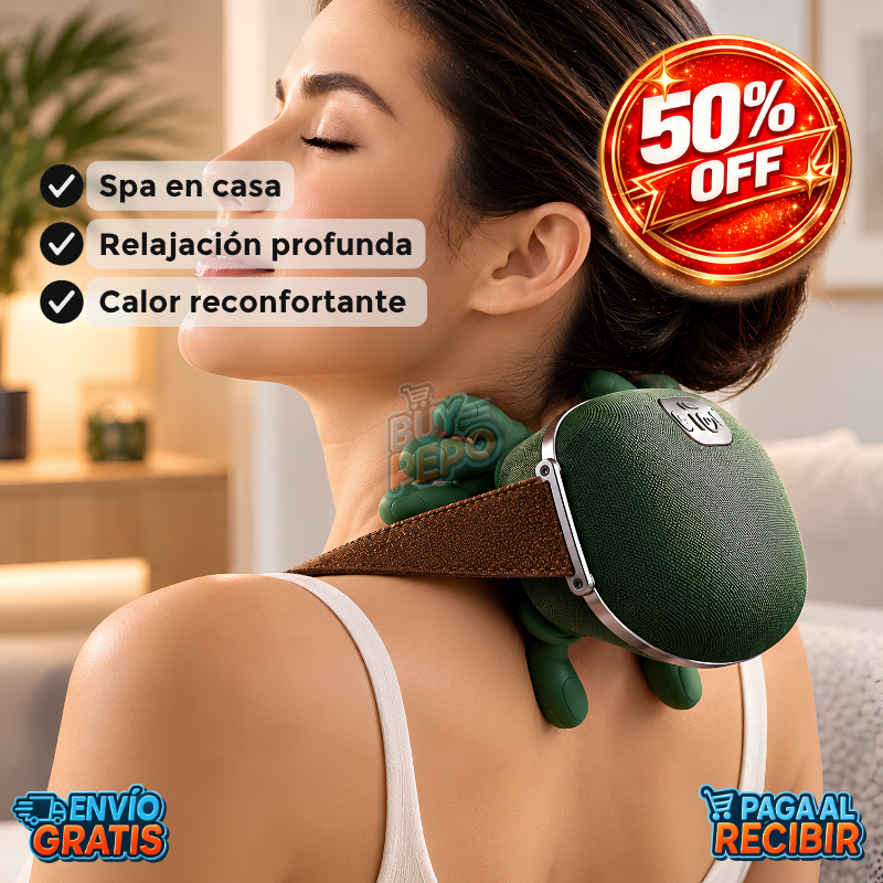 RelaxaPro™ 😌 - Masajeador de relajación profunda 🔥