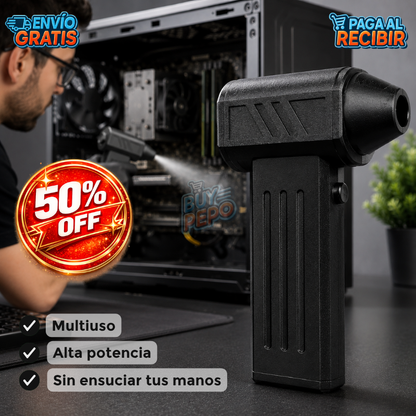 TurboBlow™ 💨 - Soplador de aire turbo jet 🌪️