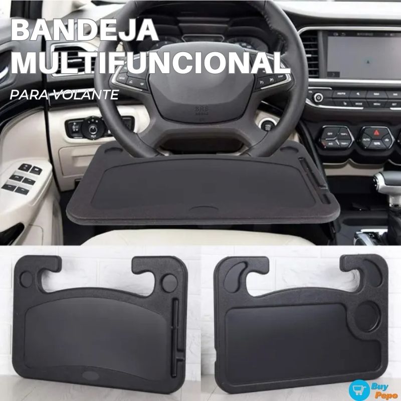 BANDEJA MOVIL 🚗 - Mesa Para Volante 🍔📱