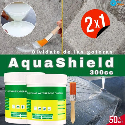 💧 AquaShield® 300cc – Sellador de Filtraciones Transparente 🔧✨ PACK 2X1 🚨