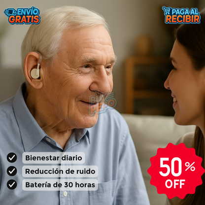 VoxPlus™ 🎧 - Audífono confort diario 🌟