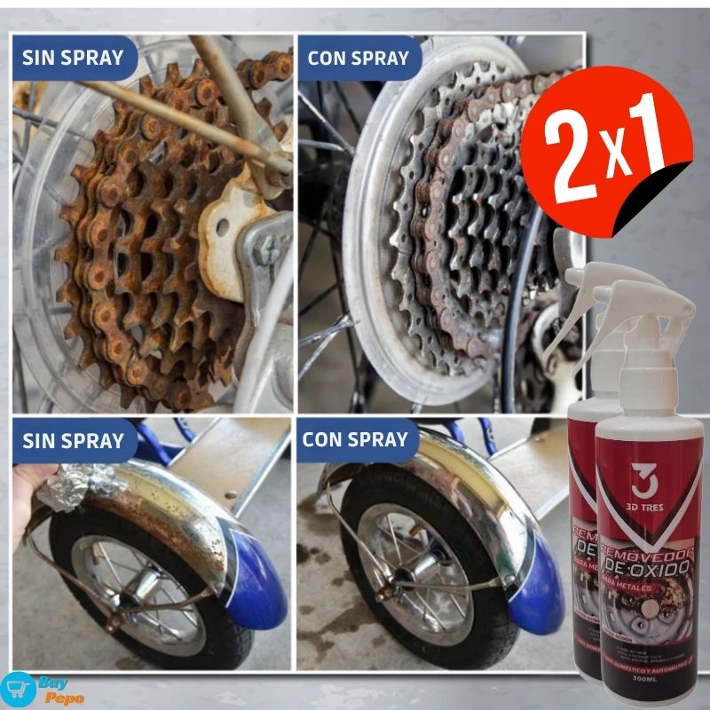 RustSpray™ - 💨 Agente Removedor De Oxido En Spray 🛠️🧴