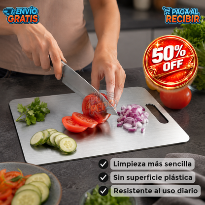 InoxPure™ 🛡️ - Tabla de acero 🥩