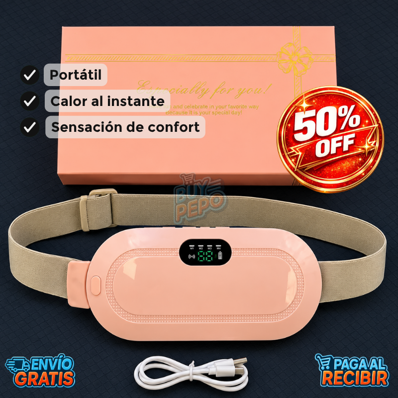 WarmRelief™ 🔥 - Almohadilla térmica inalámbrica 💆