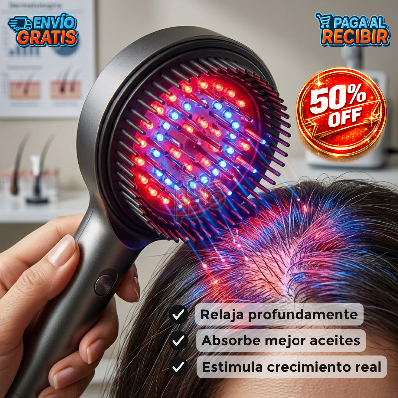 VibraRoot™ 💥 - Cepillo masaje crecimiento 🌱
