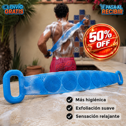 SoftScrub™ 🧴 - Esponja exfoliante de silicona 🌸