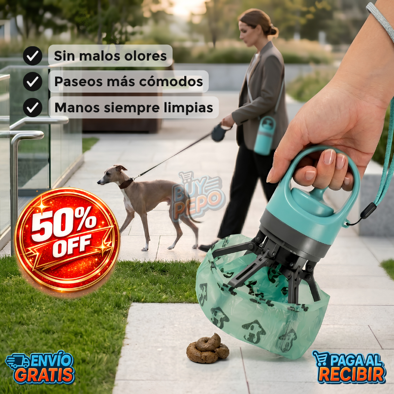 PawClean™ 🐾 - Recogedor portátil premium 🚶