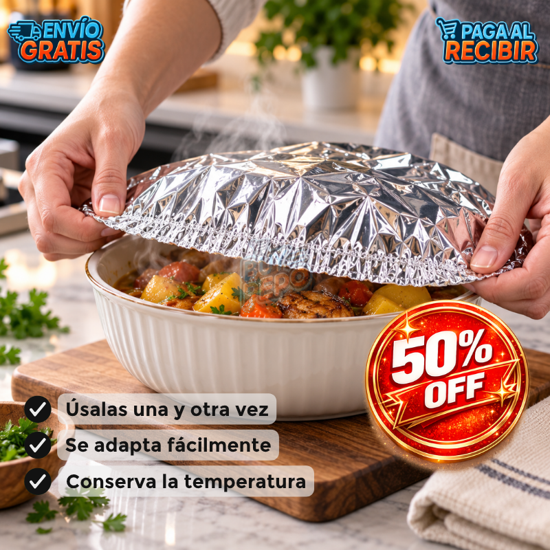 ThermoCover™ 🥘 - Tapas térmicas reutilizables ♻️