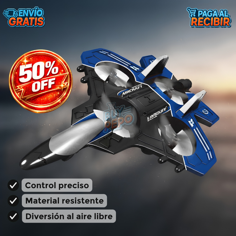 AeroStrike™ ✈️🔥 - Dron avión acrobático 🚀