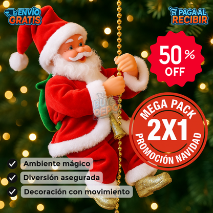 ClimbSanta™ 🎅 - Muñecos Pascueros Escaladores 🎄