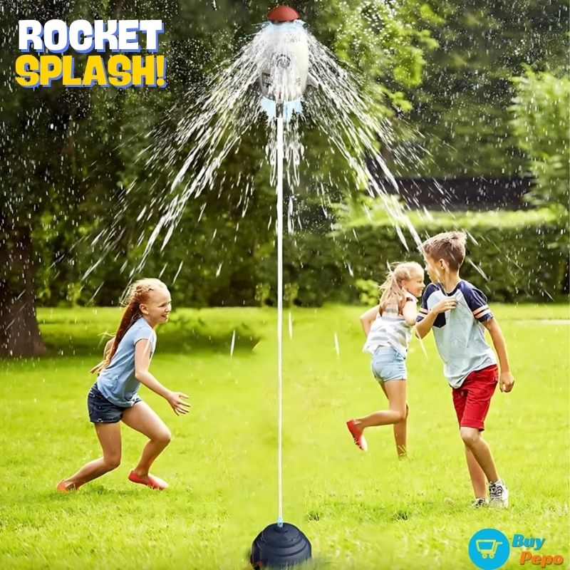 ROCKET SPLASH® 🚀💦 - Cohete Rociador De Agua 🌟🌊