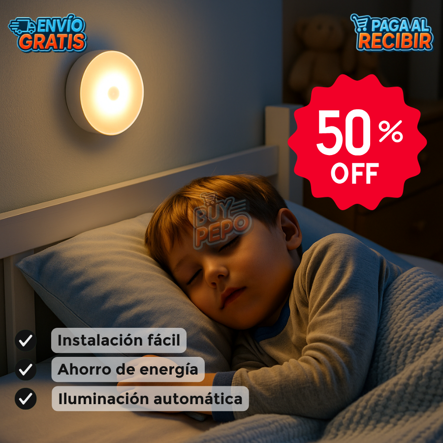 LumiSense™ 💡 - Luz nocturna inteligente PACK 3X1 🌙