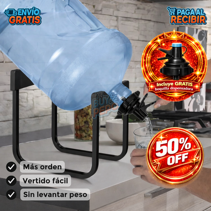 HydroRack™ 💧 - Soporte dispensador bidón 🚰