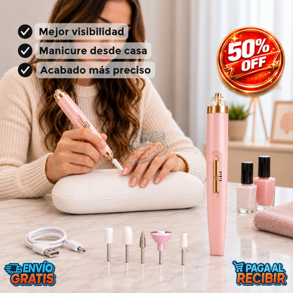 NailPro™ 💅 - Dremel de uñas LED ✨