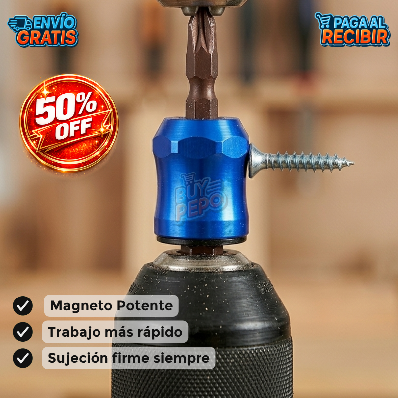 FixRing™ 🔧 - Anillo magnético para taladro 🧲