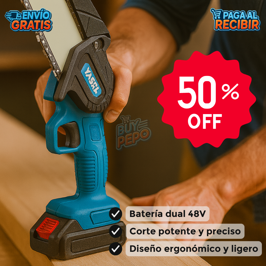 CutMaster™ 🪚 - Sierra portátil de alto rendimiento ⚙️