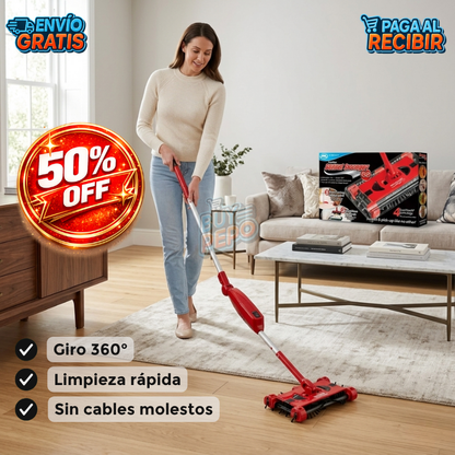 SpinSweep™ ⚡ - Barredora giratoria recargable 🧹
