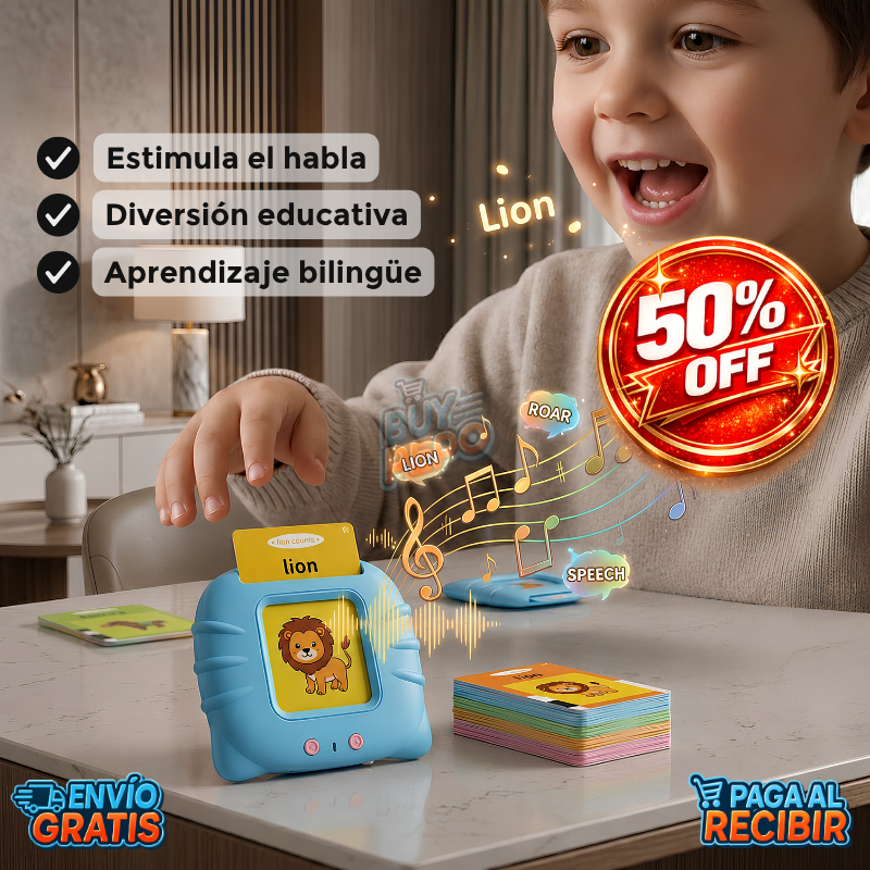 LinguaFun™ 🌎🧒 - Lector bilingüe educativo 📚🎉