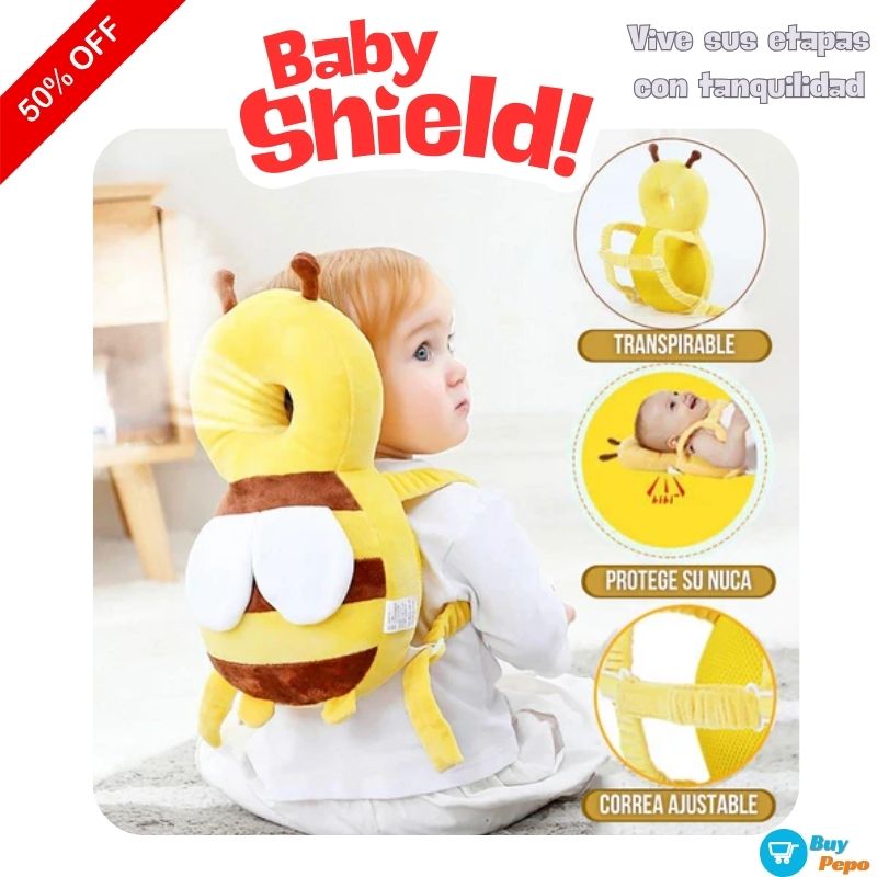 BabyShield™ 🍼🦸 – Mochila protectora contra golpes y caídas 🛡️
