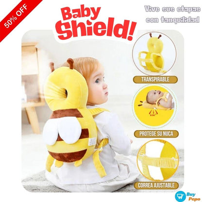 BabyShield™ 🍼🦸 – Mochila protectora contra golpes y caídas 🛡️