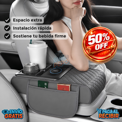 CupFit™ 🚗 - Portavasos de consola para auto ✨