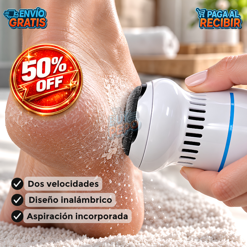 SoftFeet™ 🦶 - Lima eléctrica para pies ✨
